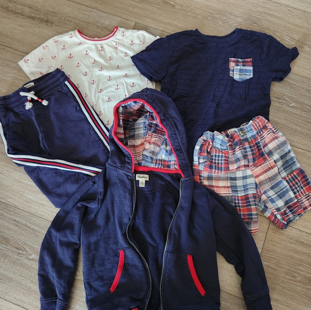 Hatley 2 outfits and hoodie
